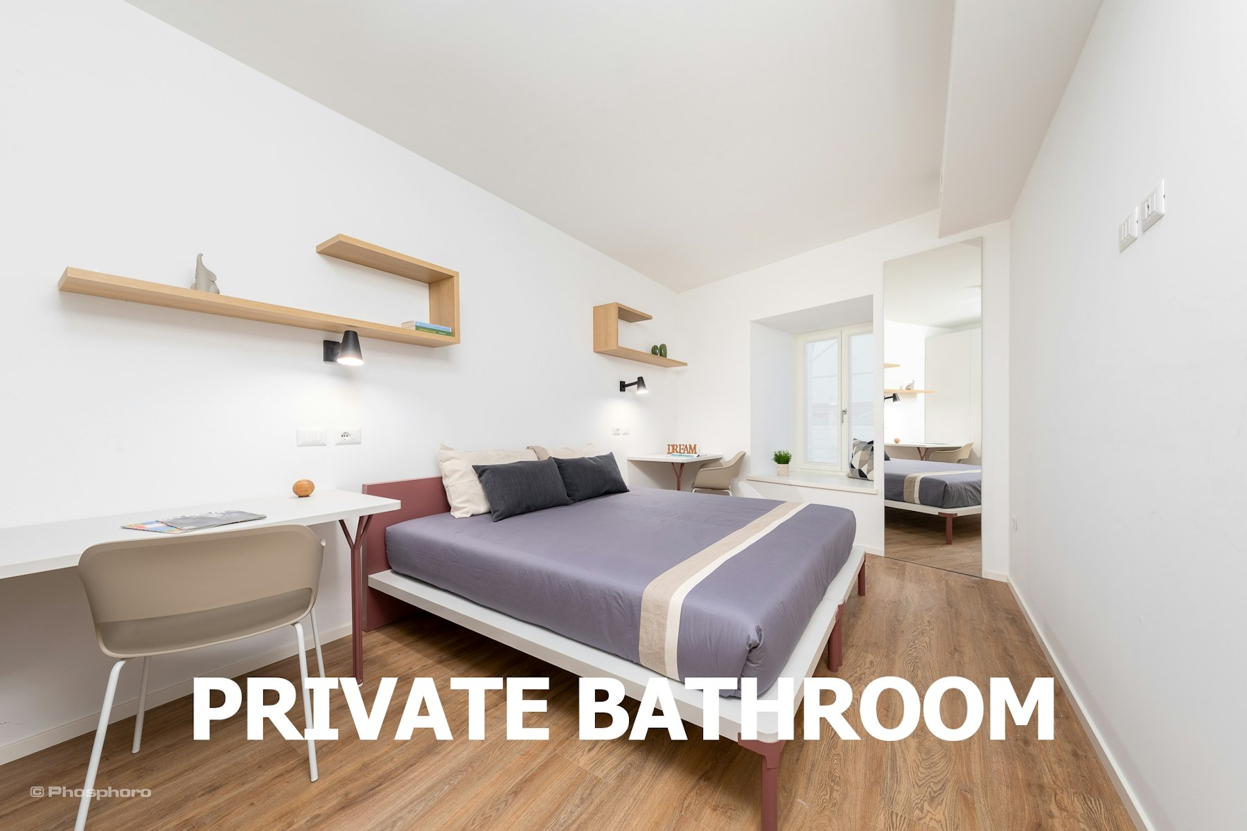 Doppia ad Uso Singolo con Bagno Esclusivo e Aria Condizionata