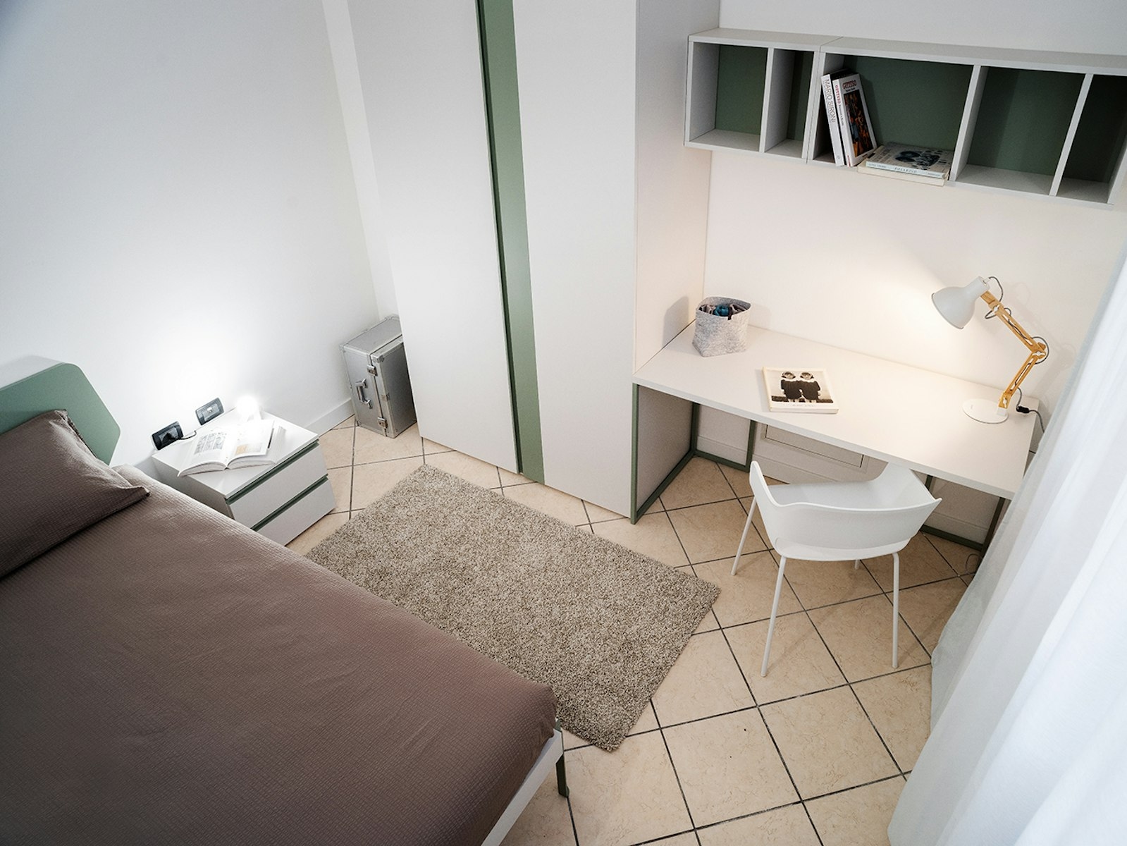 Singola intima e confortevole